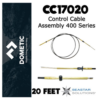 Seastar CC17020 Control Cable Assembly 400 Series 20 Feet