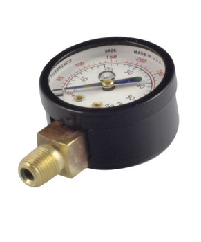 Seastar HP6004 Gauge Bottom Mount 0-60 PSI 1/8" NPT