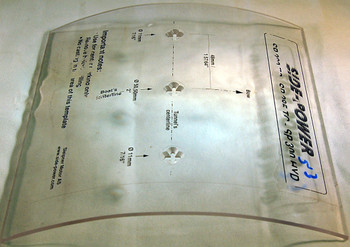 SM68884 Templates for Gearleg holes in 300mm tunnel - SP200TC32/240/285/300HYD SM68884 Templates for Gearleg holes in 300mm tunnel - SP200TC32/240/285/300HYD