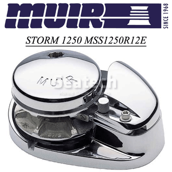 Muir Storm 1250 Low Profile 12V Windlass MSS1250R12E Muir Storm 1250 Low Profile 12V Windlass MSS1250R12E