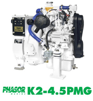 Phasor Marine 4.5kW Permanent Magnet Diesel Boat Generator