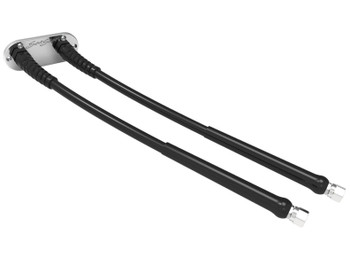 SeaStar HO8912 PRO Double Bulkhead Stainless Steel Hose Kit 2x 12ft.