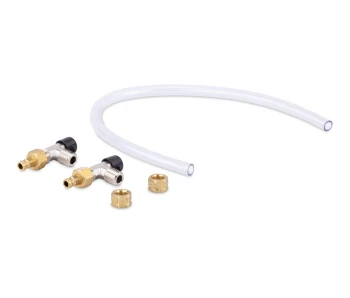 SeaStar HF5520 Horizontal Bleeder Tee - 3/8" Tube x 1/4" NPT (Pack of 2)