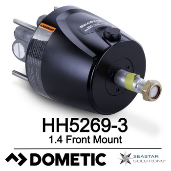 Seastar HH5269-3 Front Mount 1.4 Hydraulic Boat Helm Pump Seastar HH5269-3 Front Mount 1.4 Hydraulic Boat Helm Pump