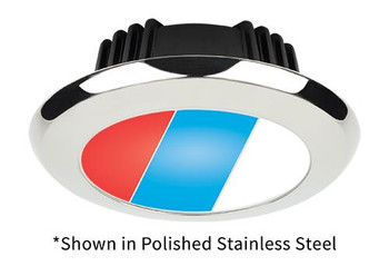 Tri-Color ILIM30361 Sigma Small - Polished Stainless Steel Red/Blue/Warm White