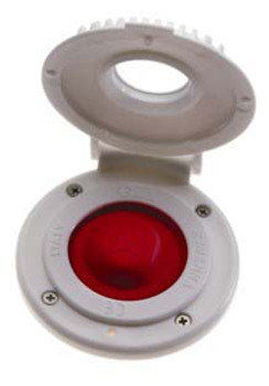 Imtra SPA-10511W Low Amperage Deck Switch with White Cover Red Boot (Up) Imtra SPA-10511W Low Amperage Deck Switch with White Cover Red Boot (Up)