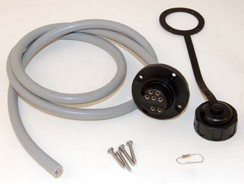 Imtra SPA-7107PCH Deck Socket with Wire Lead Cover for CHC1102M with 7-pins Imtra SPA-7107PCH Deck Socket with Wire Lead Cover for CHC1102M with 7-pins