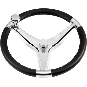 Schmitt Model 726 Evo Pro Steering Wheel 13 1/2" - 15 1/2" Diameter - 3/4" Tapered Shaft Schmitt Model 726 Evo Pro Steering Wheel 13 1/2" - 15 1/2" Diameter - 3/4" Tapered Shaft