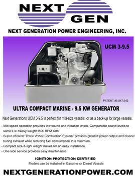 Phasor K3 9 5kw Marine Diesel Generator Standard Series