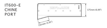 Zipwake Interceptor 3m Cable & Cable Cover IT600-E Chine Port ZW2012024