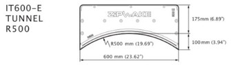 Zipwake Interceptor & 3m Cable IT600-E Tunnel R500 ZW2012021