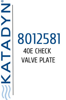 Katadyn 8012581 40E Check Valve Plate Katadyn 8012581 40E Check Valve Plate