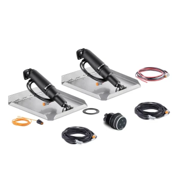 SeaStar STT3205R Trim Tab 11.5" Standard Actuators 12x12" Edge Mount Tabs