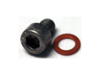 SidePower SM61220 Screw M6 x 8mm Oil Drain for Oil Fed Gear Leg for 4HP, SP55, 7HP, SP75, SP95, SP100HYD SidePower SM61220 Screw M6 x 8mm Oil Drain for Oil Fed Gear Leg for 4HP, SP55, 7HP, SP75, SP95, SP100HYD