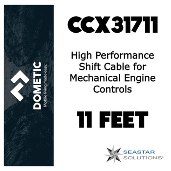Seastar CCX31711 High Performance Shift Cable for Mechanical Engine Controls BC 11 Feet Seastar CCX31711 High Performance Shift Cable for Mechanical Engine Controls BC 11 Feet