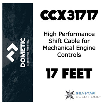 SeaStar CCX31717 High Performance Shift Cable for Mechanical Engine Controls BC 17 Feet