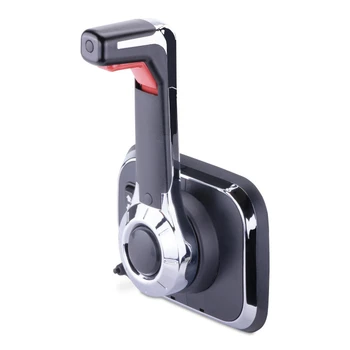 SeaStar CHX8352P Xtreme Center Console Side Mount Control with Cut Off Switch, Trim, and Tilt Chrome