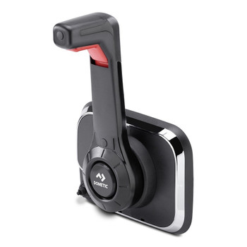 SeaStar CHX8850P Xtreme Center Console Side Mount Control with Engine Cut Off Switch Black