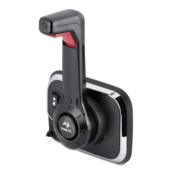 SeaStar CHX8852P Xtreme Center Console Side Mount Control with Engine Cut Off Switch, Trim, and Tilt Black