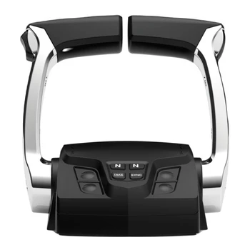 Dometic SeaStar i7812 Single Station Dual Engine Electronic Control Kit - Black with Chrome Lever