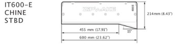 Zipwake Interceptor 3m Cable & Cable Cover IT400-E Chine Starboard ZW2012217