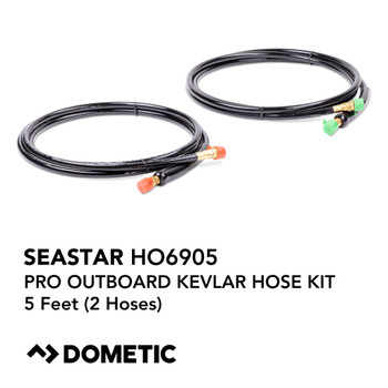 SeaStar HO6905 PRO Outboard Kevlar Hose Kit 5 Feet (2 Hoses) SeaStar HO6905 PRO Outboard Kevlar Hose Kit 5 Feet (2 Hoses)