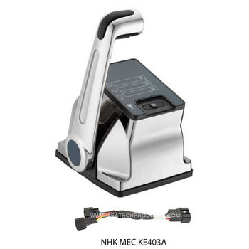 NHK MEC KE4XG KE413A-4 Add a (4th) Station Kit - Single Engine Chrome Control Head - Stainless Lever