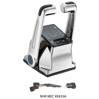 NHK MEC KE4XG KE463A Add a (2nd) Station Kit - Dual Engine Chrome Control Head  - Stainless Levers NHK MEC KE4XG KE463A Add a (2nd) Station Kit - Dual Engine Chrome Control Head  - Stainless Levers