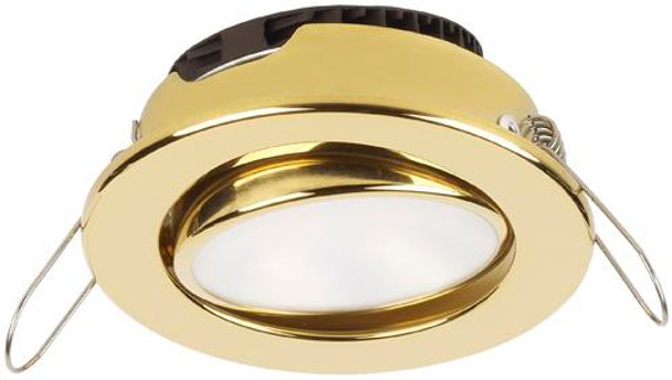 Imtra Captiva Eyeball ILIM31705 PowerLED Downlight - Gold Trim Ring Warm White