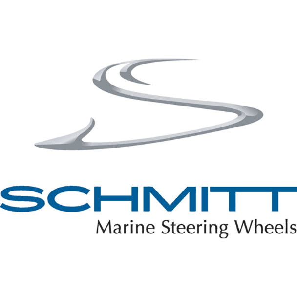 Schmitt Evo Steering Wheel - 15 1/2" Diameter - Delrin Bushing with Control Knob - 3/4" Tapered Shaft