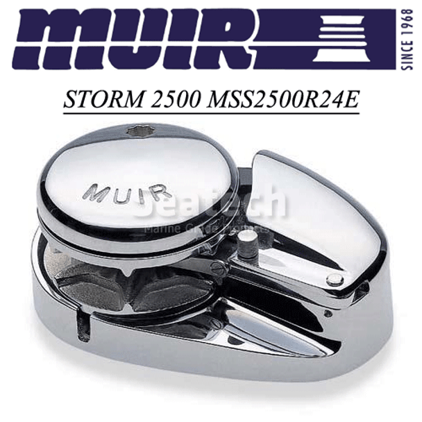 Muir Storm 2500 Low Profile 24V Windlass MSS2500R24E