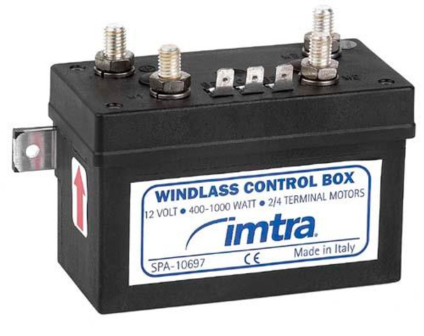 Marine Windlass Solenoid Control Box from Imtra for 2 and 4 wire motors. SPA-10697