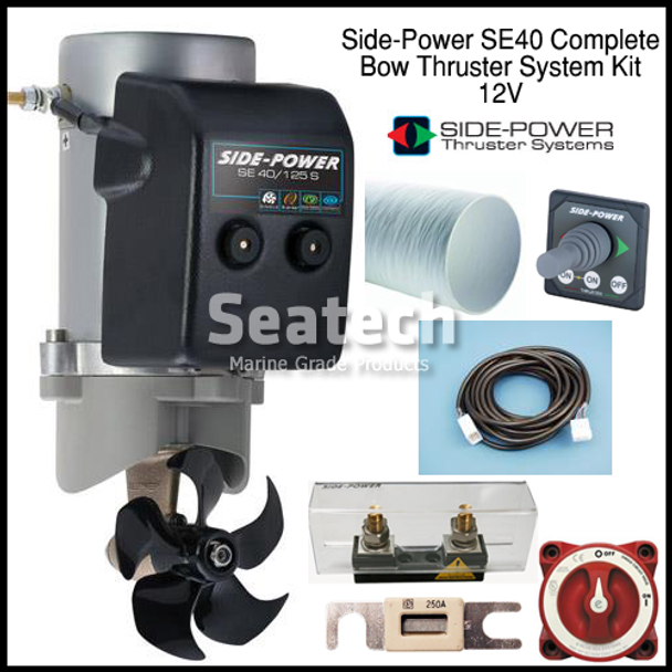Side-Power SE40 Complete Bow Thruster Kit