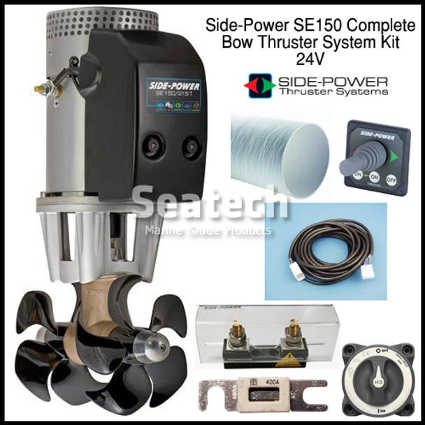 Side-Power SE150 Complete Bow Thruster Kit