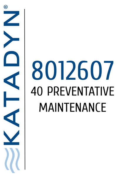 Katadyn 8012607 40 Preventative Maintenance