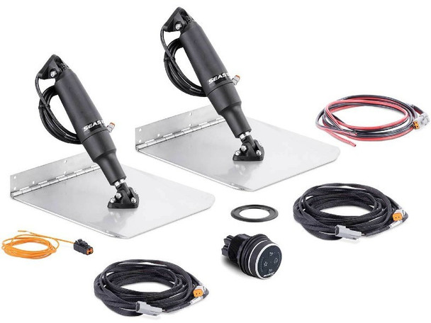 Seastar STT3133R Trim Tab 10" Standard Actuators 12x12" Standard Tabs
