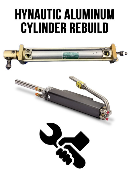 Hynautic Hydraulic Boat Steering Cylinder Aluminum - Rebuild