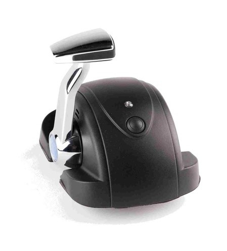 ZF MC2000-4L Control Head Black with Single Left Chrome Lever