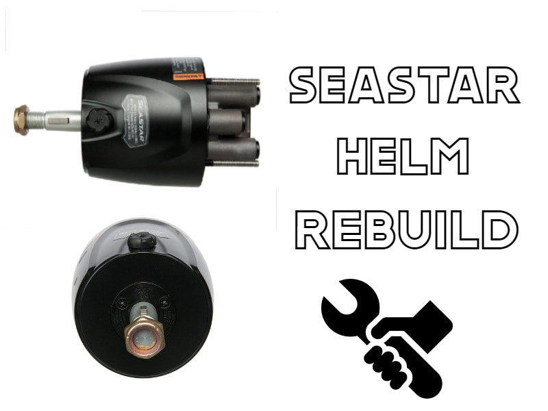 SeaStar Hydraulic Boat Helm Pump Rebuild Service