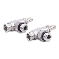 SeaStar HF6013 Fitting Kit ORB-6 Horizontal Bleed Tee - Seatech