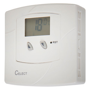 Digital Room Thermostat, Radio Controlled, Wire-Free, 5A