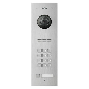 1 Way Video Door Entry KIT includes Panel, Code Entry, Fobs, 4" Video Handset, Power Supply - ACO COMO