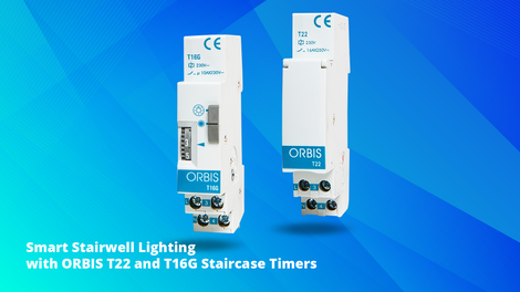 Smart Stairwell Lighting with ORBIS T22 and T16G Staircase Timers