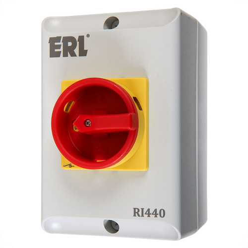 ERL 4 Pole Rotary Isolator, 40a