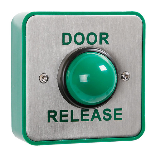 Image of the Versatile Green Dome Button, High Impact, Secure Release