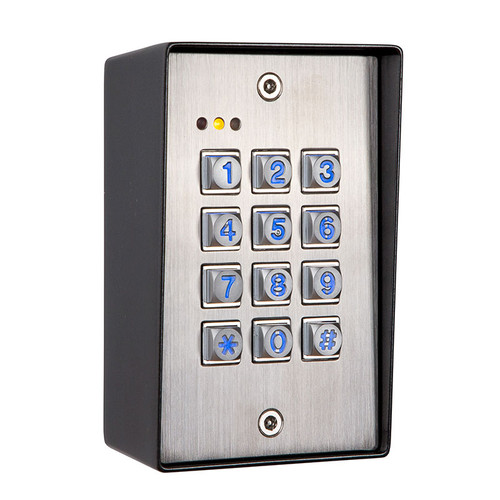 Image of Stainless Steel Keypad for Outdoor Use