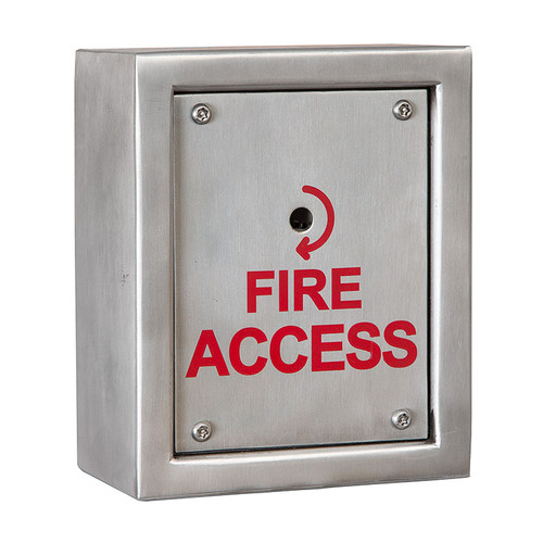 Image of a Stainless Steel Fireman's Switch for Surface Mount