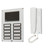 10 Way Audio Door Entry System, Surface or Flush Mounted with an Aluminium Finish