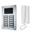 12 Way Audio Door Entry System, Surface or Flush Mounted with an Aluminium Finish