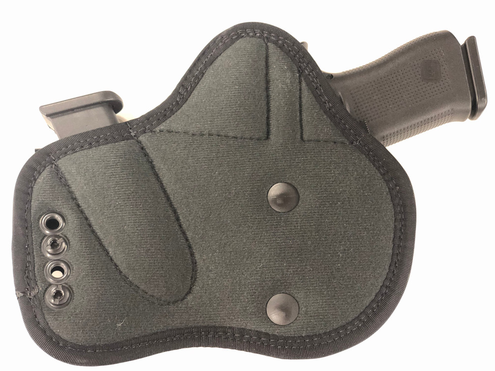 Soft, Flexible Backer to contour to your body for maximum comfort and concealment.